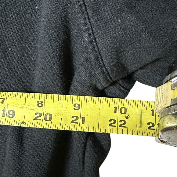 Craft Captain Graphic Hoodie Black Unisex XL Pullover Fleece Cotton Athleisure - Picture 4 of 10